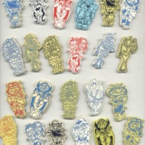 Spooky Chews - plastic moulded halloween ghosts witches monsters 