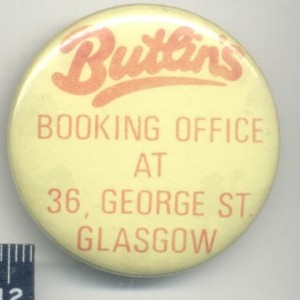 Butlins Glasgow Booking Office