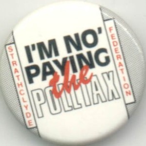 I'm not paying the Poll Tax Strathclyde Federation