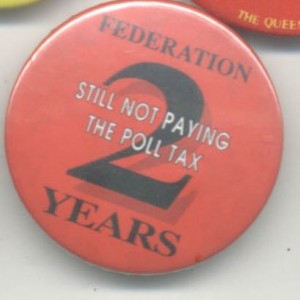Poll Tax 2 years and still not paying
