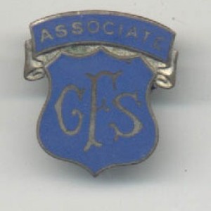 GFS  -Girls Friendly Society - Associate