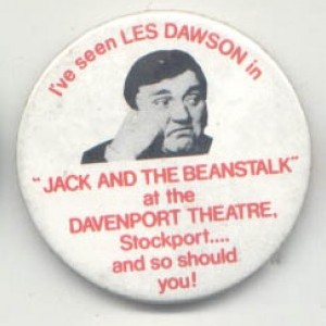 Les Dawson  pantomime Jack and the Beanstalk Davenport theatre Stockport