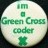 Green Cross code; I'm a Green Cross coder