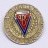 ABc Minors Cinema Long Service Award made of silver hallmarked London badge