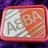 ABBA plastic shiny badge