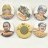Dr Who set of 6 Kelloggs cereal 1971 Doctor Who