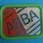ABBA 1970s plastic pin badge