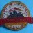Alton Towers theme park 1980s enamel badge