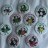 Puffin Books character badges 1970s