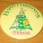 Tesco supermarkets Christmas staff promotional badge 1987